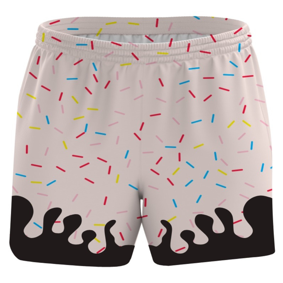 Cookies And Cream Youth Shorts – 4 Base Apparel